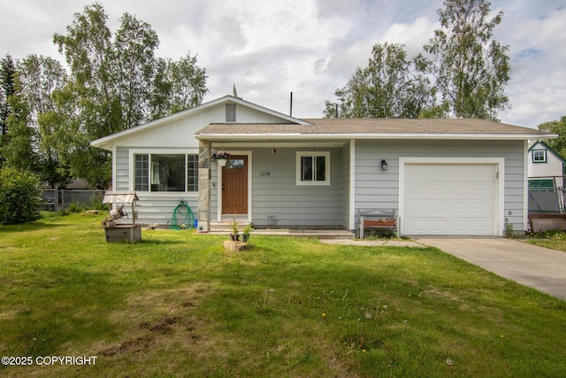 1119 Alder Ave, Kenai, AK 99611 - view of front of property featuring a garage, driveway, and entry steps