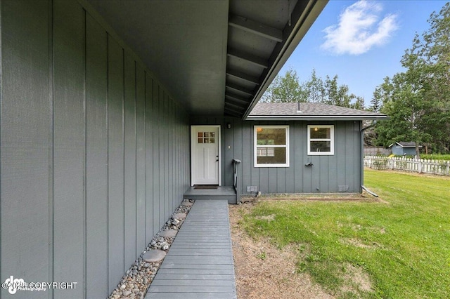 173 W Corral Ave, Soldotna, AK 99669 - entrance to property with roof with shingles