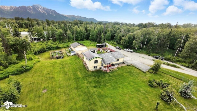 16720 E Maud Rd, Palmer, AK 99645 - view of subject property with mountains and a forest