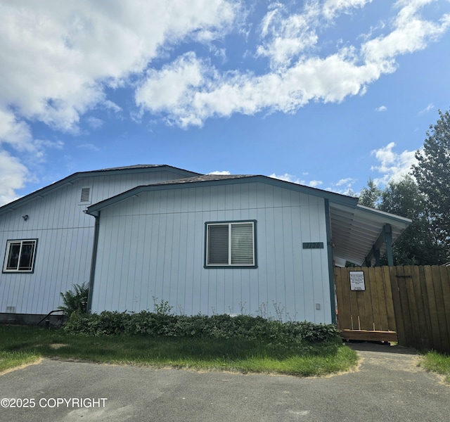 1120 China Berry Cir, Anchorage, AK 99515 - view of side of home
