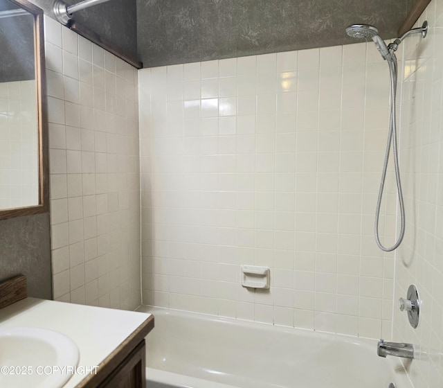 1120 China Berry Cir, Anchorage, AK 99515 - full bath with vanity and shower / tub combination