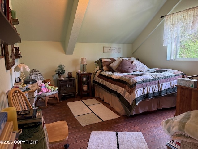 2008 Bickford Cir, Seldovia, AK 99663 - bedroom with hardwood / wood-style floors