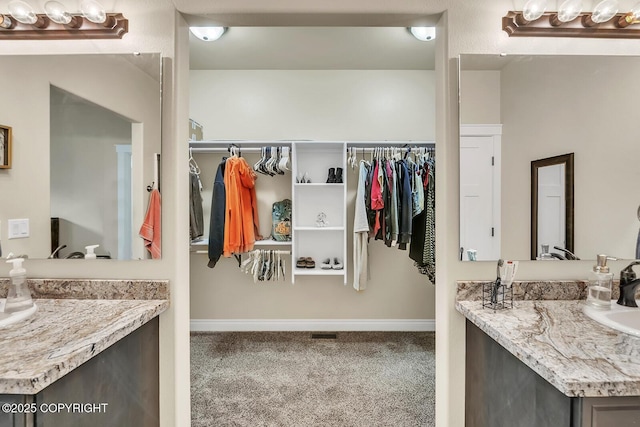 5305 N Caprice Dr, Palmer, AK 99645 - full bathroom with vanity and a walk in closet