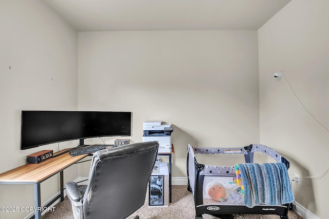 5305 N Caprice Dr, Palmer, AK 99645 - carpeted office space featuring baseboards