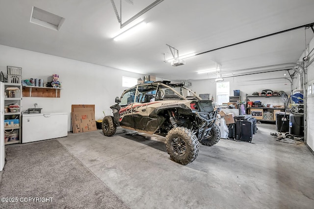5305 N Caprice Dr, Palmer, AK 99645 - garage featuring a garage door opener
