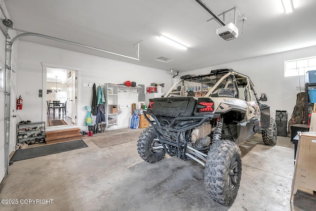 5305 N Caprice Dr, Palmer, AK 99645 - garage with a garage door opener