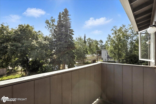 3601 Oregon Dr # 1, Anchorage, AK 99517 - view of balcony