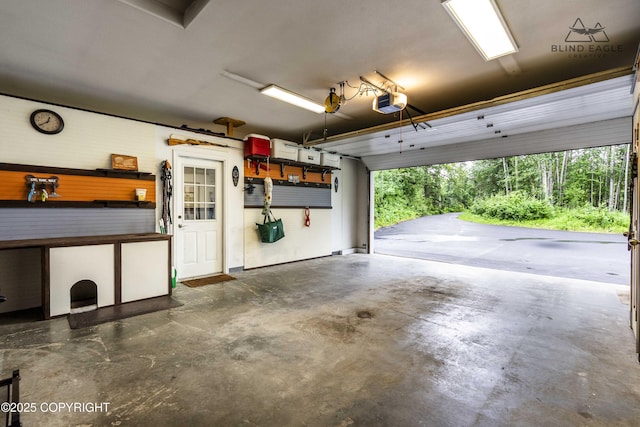 17237 E Smith Rd, Palmer, AK 99645 - garage with a garage door opener