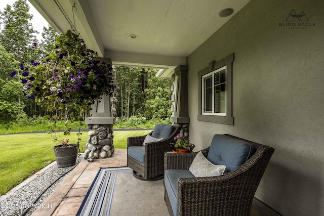 17237 E Smith Rd, Palmer, AK 99645 - view of patio