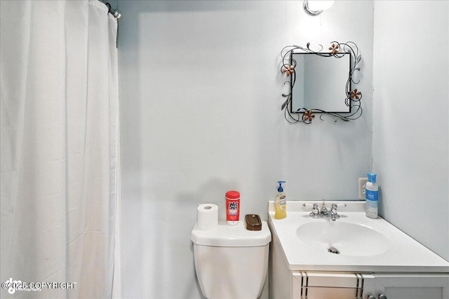 57541 Clam Diggers Ave, Clam Gulch, AK 99568 - bathroom with vanity and curtained shower