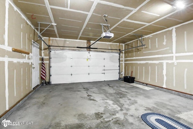 7851 Alpine View Cir, Anchorage, AK 99507 - garage with a garage door opener