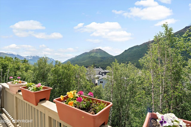 9166 Eagle River Ln, Eagle River, AK 99577 - view of mountain background