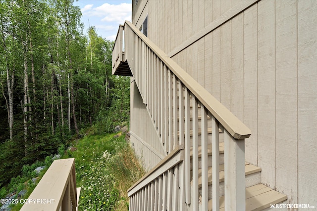 9166 Eagle River Ln, Eagle River, AK 99577 - view of staircase