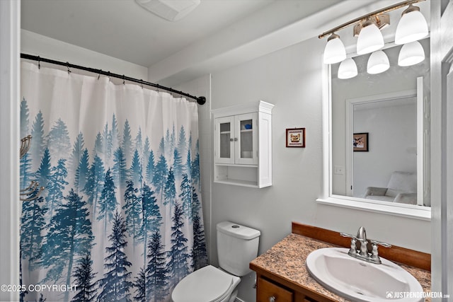 9166 Eagle River Ln, Eagle River, AK 99577 - full bathroom featuring vanity and a shower with curtain