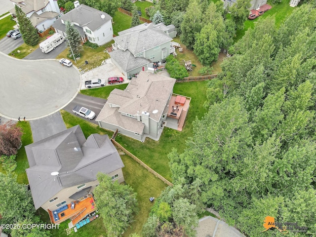 3931 Moonstar Cir, Anchorage, AK 99516 - aerial view of residential area