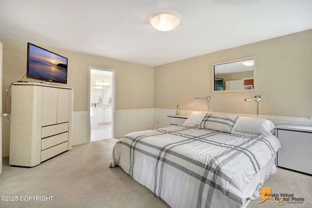 3931 Moonstar Cir, Anchorage, AK 99516 - carpeted bedroom with ensuite bath