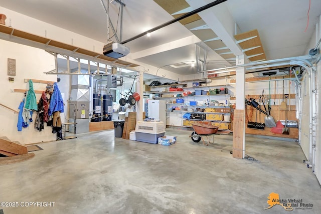 3931 Moonstar Cir, Anchorage, AK 99516 - garage with a garage door opener