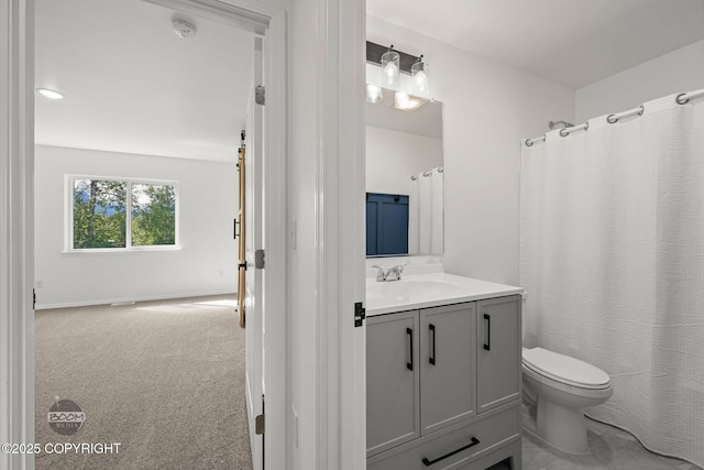 1460 E Esty Dr, Palmer, AK 99645 - full bath with vanity and a shower with curtain
