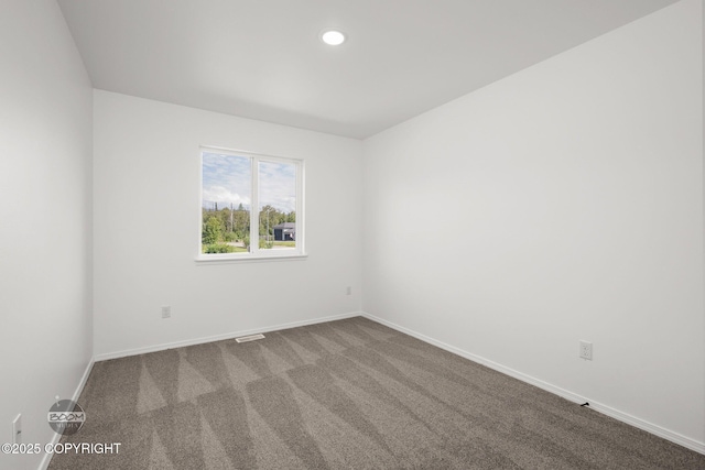 1460 E Esty Dr, Palmer, AK 99645 - carpeted empty room featuring baseboards and recessed lighting