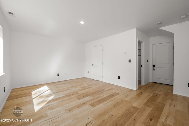 1460 E Esty Dr, Palmer, AK 99645 - bonus room featuring light wood-type flooring and recessed lighting