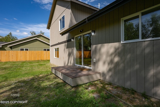 1460 E Esty Dr, Palmer, AK 99645 - view of property exterior with a wooden deck