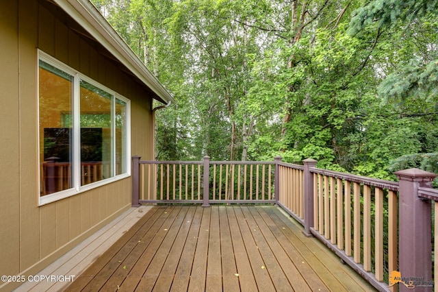 7862 Spruce St Unit 7B, Anchorage, AK 99507 - view of wooden deck