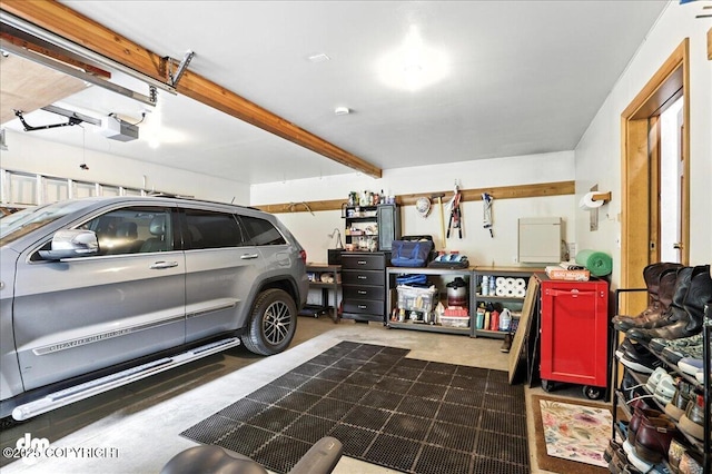 311 Alpine Meadows Ave, Girdwood, AK 99587 - garage with a garage door opener