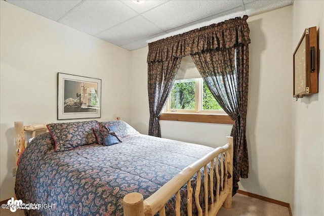 311 Alpine Meadows Ave, Girdwood, AK 99587 - bedroom with a drop ceiling and carpet