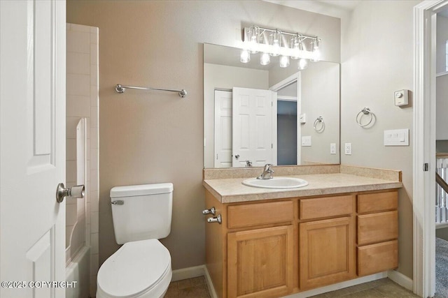 5612 E Beaver Ave, Wasilla, AK 99654 - bathroom with vanity and bathtub / shower combination