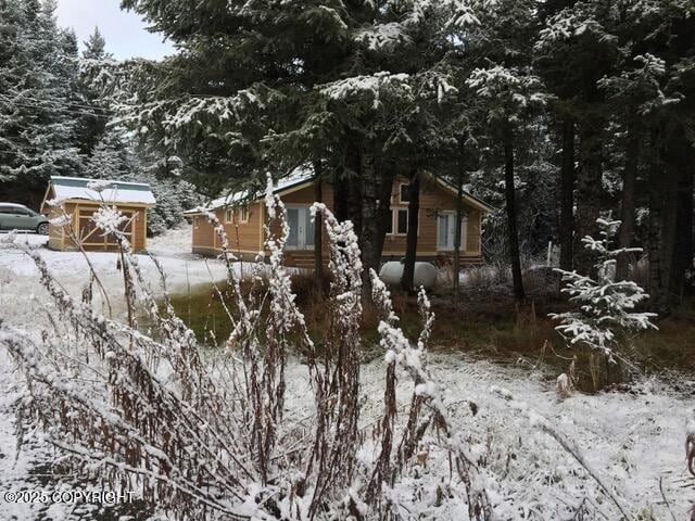 40996 Woodman Ln, Homer, AK 99603 - view of snowy exterior