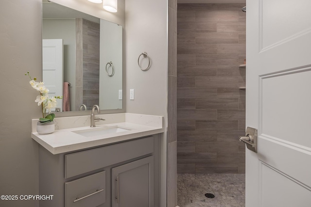 5062 E Calf Cir, Wasilla, AK 99654 - full bath with vanity and a tile shower