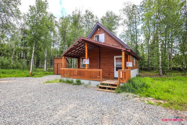 20057 E Caswell Lakes Rd, Willow, AK 99688 - view of front of house