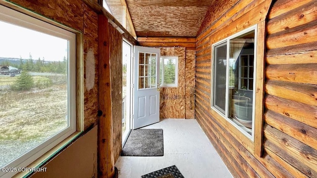 68021 Jolly Ave, Anchor Point, AK 99556 - view of unfurnished sunroom