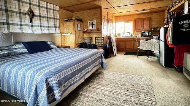 68021 Jolly Ave, Anchor Point, AK 99556 - bedroom with freestanding refrigerator