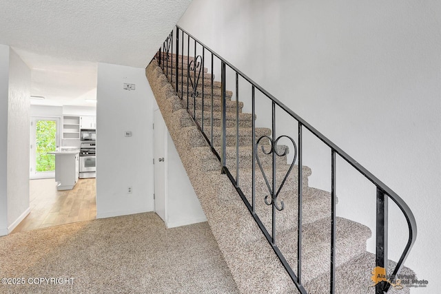 791 N Yakima St, Wasilla, AK 99654 - staircase featuring carpet floors and baseboards