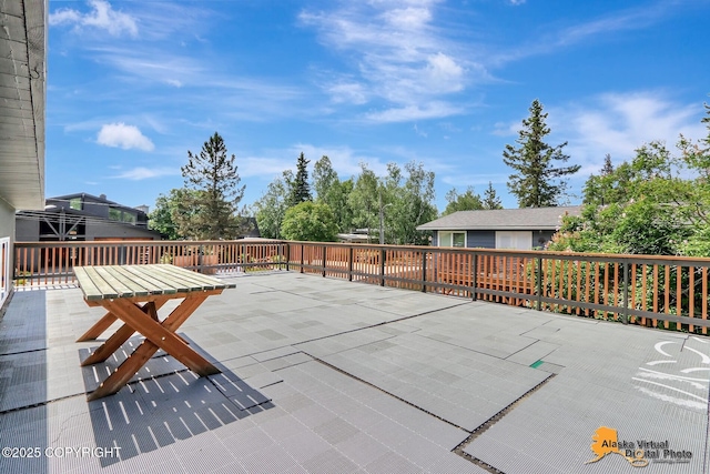 1915 Stanford Dr, Anchorage, AK 99508 - view of patio / terrace
