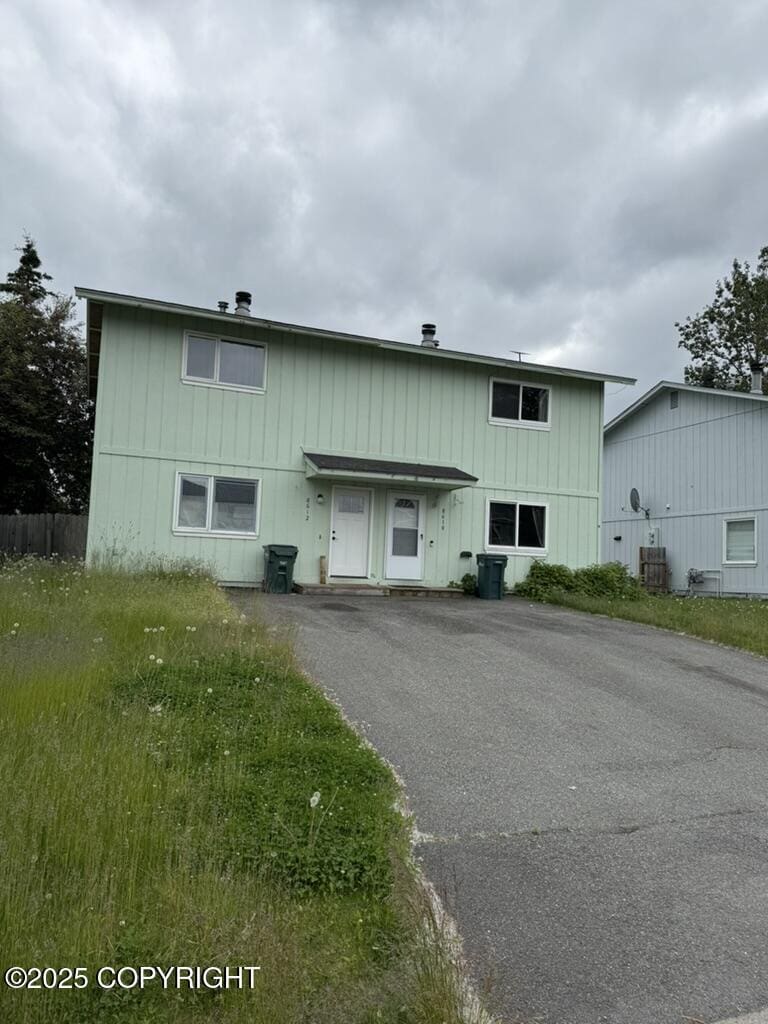 8612 Shrub Ct, Anchorage, AK 99504 - view of front of property featuring driveway