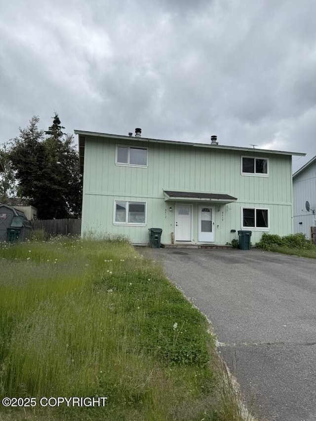 8612 Shrub Ct, Anchorage, AK 99504 - view of front facade with asphalt driveway