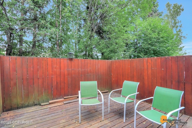 3958 Reka Dr Unit A-2, Anchorage, AK 99508 - view of deck