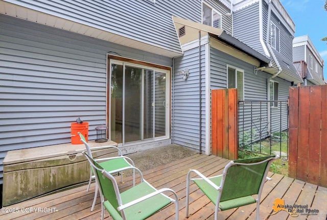 3958 Reka Dr Unit A-2, Anchorage, AK 99508 - view of deck