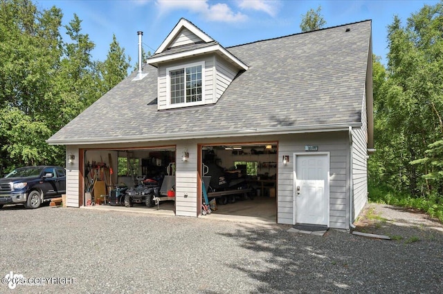 2436 N Hope Cir, Palmer, AK 99645 - view of detached garage