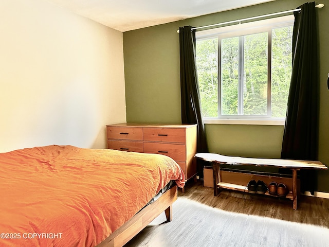 2703 David St, Juneau, AK 99801 - bedroom featuring multiple windows and wood finished floors