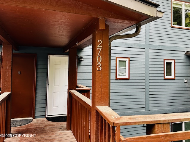 2703 David St, Juneau, AK 99801 - entrance to property