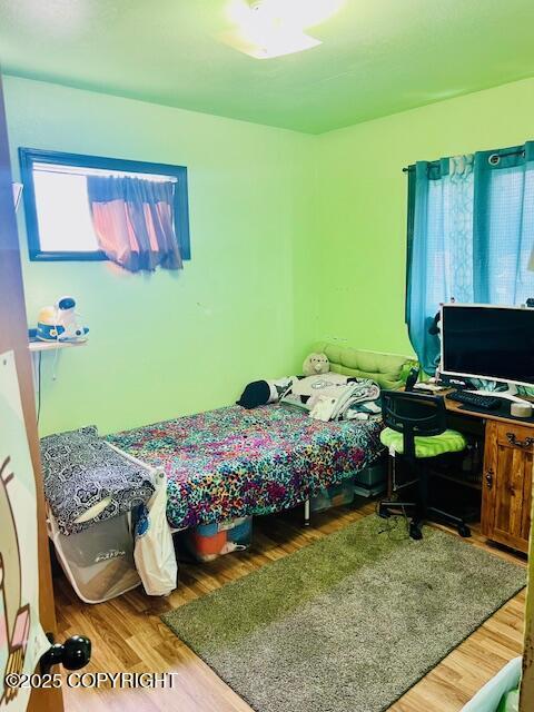 515 Maple Ave, Kodiak, AK 99615 - bedroom with wood finished floors