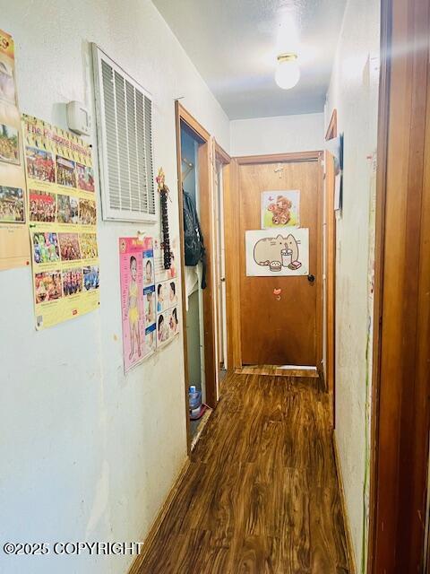 515 Maple Ave, Kodiak, AK 99615 - hallway featuring wood finished floors
