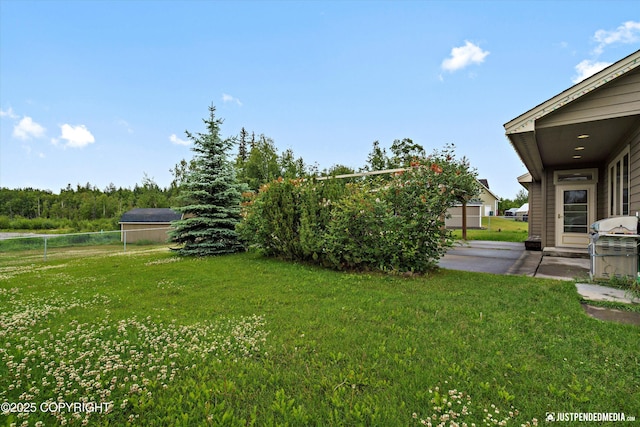 3827 E Country Field Cir, Wasilla, AK 99654 - view of yard