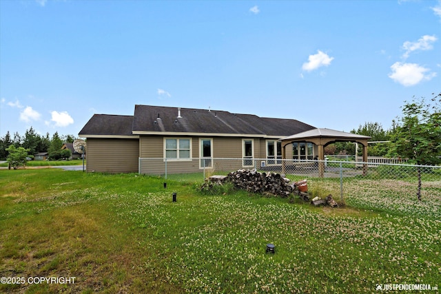 3827 E Country Field Cir, Wasilla, AK 99654 - view of front facade featuring a gazebo