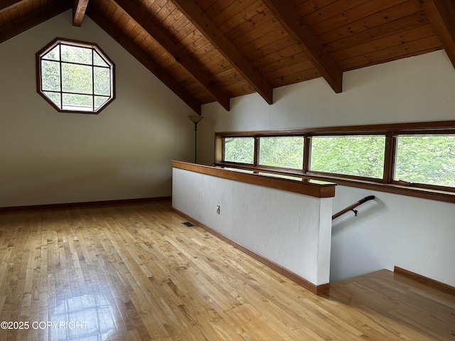 9238 Emily Way, Juneau, AK 99801 - additional living space featuring light wood finished floors and wooden ceiling