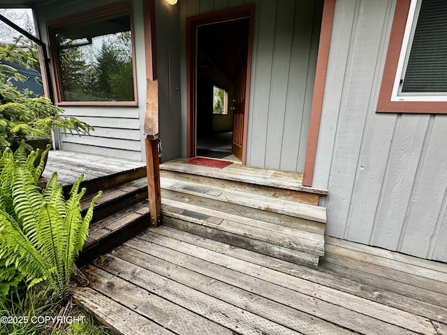 9238 Emily Way, Juneau, AK 99801 - view of wooden terrace