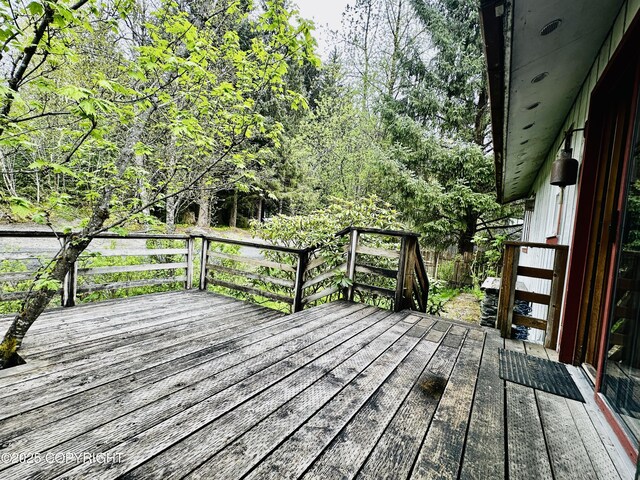 9238 Emily Way, Juneau, AK 99801 - view of deck